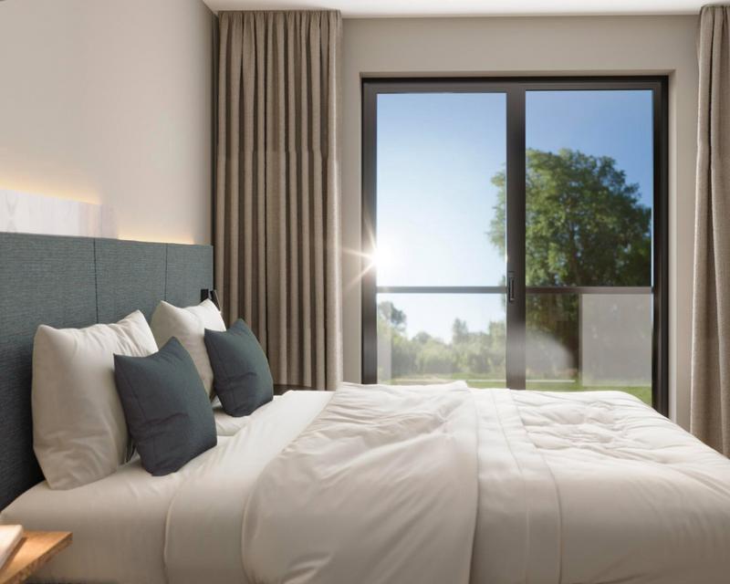 Visualisierung eines neuen Hotelzimmers